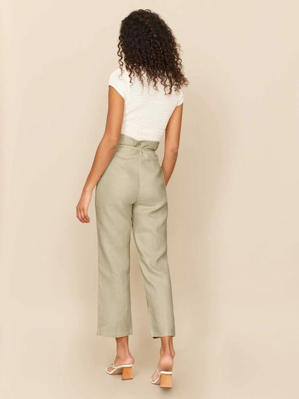 Reformation Paros Linen Pant